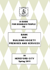 Guide to accessibility to banks in Hereford 